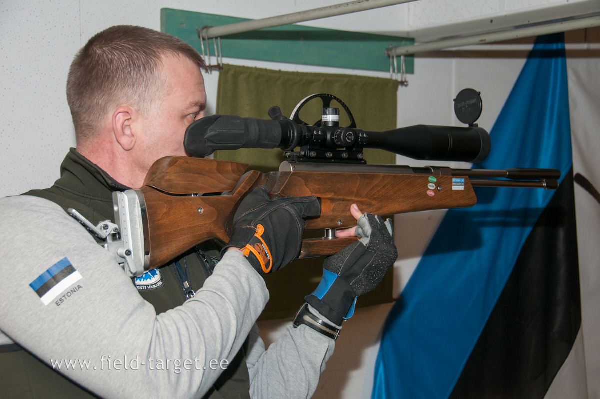 Meelis Kurvits, Weihrauch HW 97 K V-Glide LP, Hawke SideWinder 8-32x56